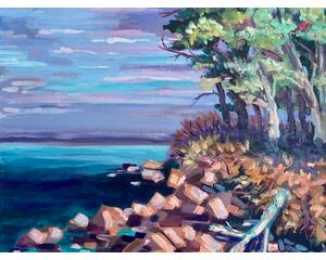 "The Meeting Place" Original Chris Wakefield Oil On Canvas Painting